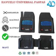 Beka Smart Forfour 4 Kapı 2018 4D Havuzlu Universal Mavi Paspas