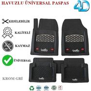 Beka Suzuki SX4 S-Cross 2017 4D Krom Gri Universal Havuzlu Paspas