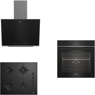 Beko 5 Black Star BFC 330 S - BOCD T 6011 ES - BDE 6062 S 3'lü Ankastre Set