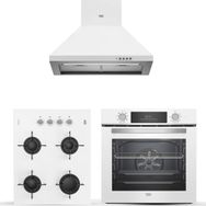 Beko ADP 61420 B - BFC 430 B - BOCD T 6510 EB Beyaz 3'lü Ankastre Set