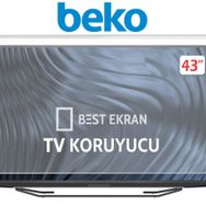 Beko B43L89005A Uyumlu Tv Ekran Koruyucu 3 mm Ekran Koruma Paneli