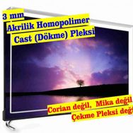 Beko B55A850B Uyumlu Tv Ekran Koruyucu 3 mm Ekran Koruma Paneli