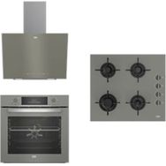 Beko BDE 6040 G - BFC 330 G - BOCD T 6011 EG 3’lü Gri Ankastre Set