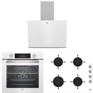 Beko BDE6062 B - BFC631 B - BOCD T6510EB Beyaz 3'lü Ankastre Set