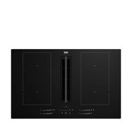 Beko BDOI 802 S Siyah Davlumbazlı Ocak