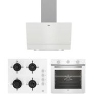 Beko BFC 220 HB - BOCD T 6011 EB - BDE 6050 HB Beyaz 3'lü Ankastre Set