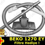 Beko BKS 1270 EY Emici Başlık Teleskopik Boru Hortum Seti