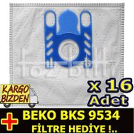 Beko BKS 9534 10 Adet Süpürge Toz Torbası