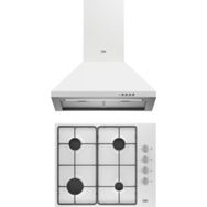 Beko BOMD 6110 EB - ADP 61420 EB Beyaz 2'li Ankastre Set