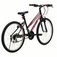Belderia Tec Eros 26" Jant 21 Vites V-Fren Siyah Pembe Dağ Bisikleti