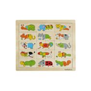 Beleduc BC11006 Karıştır & Eşleştir Hayvanlar Puzzle
