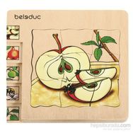Beleduc Kat Kat Elma 30 Parça Puzzle