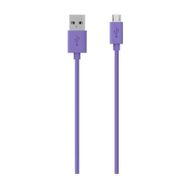 Belkin 2 mt Mor Micro Data Hızlı USB Şarj Kablosu