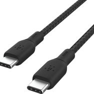 Belkin BoostCharge Usb-C TO 100 W 2 m Siyah Örgülü Kablo