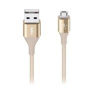 Belkin F2CU051BT04-GLD Altın 1.2 m Premium Kevlar Micro Usb 2.4A Kablo