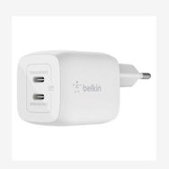 Belkin WCH011VFWH Dual Usb-C 45W Şarj Cihazı Beyaz Şarj Aleti