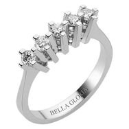 Bella Gloria AL15006 0.51Ct Pırlanta Beştaş Alyans