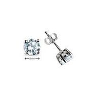 Bella Gloria GP00087 Gümüş 6mm Tektaş Küpe