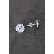 Bella Gloria TGP0131 Gül Modeli Gümüş Küpe