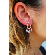 Bella Gloria TGP0255 Pembe Kadın Küpe