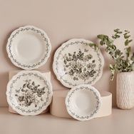 Bella Maison Isabella Stoneware Yeşil 48 Parça 12 Kişilik Yemek Takımı