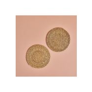 Bella Maison Rafe Naturel 20 cm 2'li Nihale