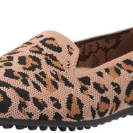 Bella Vita Hathaway Leopar Örgü Kadın Makosen Ayakkabı
