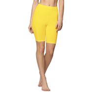 Bellivalini BLV50-157 Pamuklu Kısa Yellow Kadın Tayt