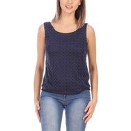 Bellivalini BLV50-262 Koyu Mavi Kadın T-shirt