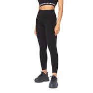 Bellivalini BLV50-295 Neon Spor Yüksel Bel Siyah Kadın Tayt