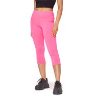 Bellivalini BLV50-302 Neon Pembe 3/4 Kadın Tayt