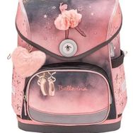Belmil 405-41/AG-3 Ballerina Black Pink Mıknatıslı Okul Çantası