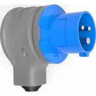 Bemis BC1-1303-2130 3/16A 2P+E 110V CEE Norm IP44 90 Derece Eğik Döner Fiş