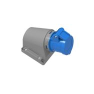 Bemis BC1-1403-2535 3/16A 2P+E 220V CEE Norm IP44 90 Derece Eğik Duvar Prizi