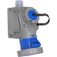 Bemis BC1-3505-7537 CEE 5X32A Norm 90 Derece Eğik Pano Prizli Duvar Prizi