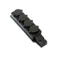 Bemis BK1-1402-3614 1-16A 220V Sanayi Tipi Kauçuk Dörtlü Grup Priz