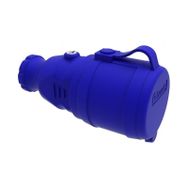 Bemis BV2-1402-2311 1x16A 2P+E 200 250 Watt IP44 Mavi Monofaze Kauçuk Uzatma Prizi