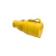 Bemis BV3-1402-2311 1x16A 2P+E 200 250 Watt IP44 Sarı Monofaze Kauçuk Uzatma Prizi