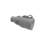 Bemis BV5-1402-2311 1x16A 2P+E 200 250 Watt IP44 Gri Monofaze Kauçuk Uzatma Prizi