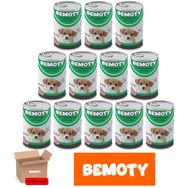 Bemoty 12x415 gr Kuzu Etli Yavru Köpek Konserve Yaş Mama