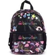 Benetton 03684 Siyah Kız Çocuk Anaokul Çantası