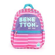 Benetton 03750 Pembe Mor Anaokulu Sırt Çantası
