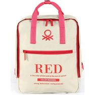 Benetton 03822 Gri United Colors İlkokul Sırt Çantası