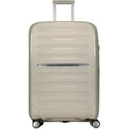 Benetton 14BNT1000-1 Bej Trolley 70 cm Unisex Büyük Boy Valiz