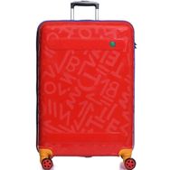 Benetton 14BNT200 Kırmızı Kabin Boy 50 CM Valiz