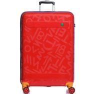 Benetton 14BNT200 Kırmızı Orta Boy 60 cm Valiz