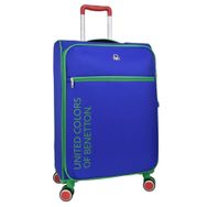 Benetton 14BNT2100-01 Saks Mavi Büyük Boy Valiz