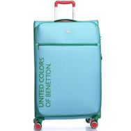 Benetton 14BNT2100 Aqua Orta Boy 60 CM Kumaş Valiz