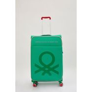 Benetton 14BNT2200-01-YSL Trolley 70 cm Yeşil Büyük Boy Valiz