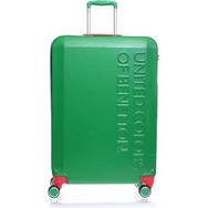 Benetton 14BNT600-01-YSL Trolley 70 cm Yeşil Büyük Boy Valiz